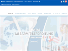 Tablet Screenshot of forditastolmacsolas.com